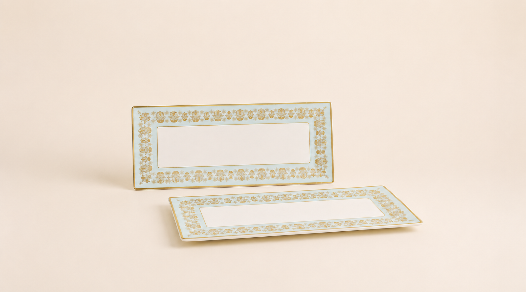 מגש מלבן חמסה