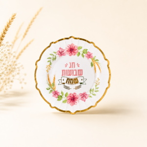 צלחת קרטון 10 שבועות