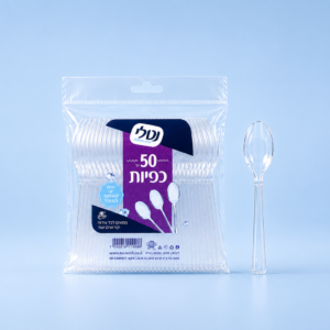 כפיות שקופות 50